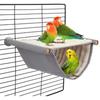 Ninho quente de rede destacável para papagaio de estimação, hamster, rede quente, rede destacável, rede destacável, berço de gato pendurado no parapeito da janela