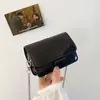 Bolsa Pequena Quadrada de Verão Transfronteiriça Bolsa Feminina 2025 Exportação Novo Nicho de Alta Qualidade Verão Transversal Prateada Mini Bolsa