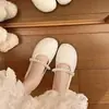 Zapatos bajos de perlas para combinar con faldas, 202536-43 talla grande para mujer, nuevos zapatos planos bordados de estilo chino