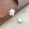 Gato de la Suerte y Caballo de Aleación Símbolo de Fortuna Unilateral Rojo Año Nuevo DIY Colgante Pequeño Decoración con Cuerda Accesorios de Joyería Hechos a Mano