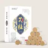 Caixa de moxabustão com filtro de fumaça para cintura e abdômen, caixa de moxabustão de bambu portátil, dispositivo de moxabustão para corpo inteiro para uso doméstico, caixa de madeira sem fumaça
