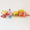 Globos de Papel Aluminio Lindos con Temática de Comida Rápida, Helado de Dibujos Animados, Palomitas de Maíz, Hamburguesa, Papas Fritas, Pizza Globos de Mylar, Accesorios para Fotomatón para Fiesta de Cumpleaños Infantil, Decoración de Fondo para Fiesta de Verano