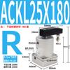 Cilindro Neumático X180 Grados Sujeción Rotativa Src25 Ángulo Ack32/40/50/63*90R/L Cilindro Rotativo