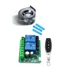 Interruptor de Controle Remoto de Tensão Ampla 12V220V para Motor Direção/Reverso, Bomba d'Água, Cancelas, Controle de Luz LED, Sem Fiação Necessária