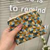 Monedero pequeño Ins con estampado de lápiz labial, bolsa cosmética, bolsa menstrual para niñas, mini almacenamiento, tela, cremallera, bolsa cosmética