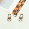 Fecho de Porta Colorido Pintado em Forma de U, Chaveiro Rotativo, Brinquedo de Pelúcia DIY, Boneca, Acessório Pendurado de Arte com Contas, Decoração