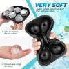 Molde de silicona para hockey sobre hielo, de gran venta transfronteriza, para bloques de hielo congelados redondos, para el hogar, de silicona de grado alimenticio, para hacer bolas de hielo.