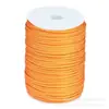 Paquete de 100m Paracord de 7 Hilos para Exteriores 4mm Hilo para Tejer Pulseras de Paracord Entusiastas Militares Paracord de Supervivencia de 7 Hilos