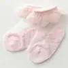 Calcetines de Bebé 2026 Verano Malla Fina para Niñas Calcetines de Seda de Hielo Cristal Patrón de Ola Antienganches Corte Libre