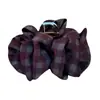 Pinza de Garra de Nube a Cuadros Estilo Coreano, Pinza de Tiburón Elegante Versátil de Moda Otoño e Invierno Estilo Coreano, Accesorio para el Cabello Versátil Pasador