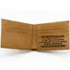Cartera para hombre de PU, tarjetero, cartera, comercio exterior, grabado láser, venta directa de fábrica, una generación de regalos vintage VP