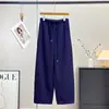 Grande pedido de fábrica~Alto custo-benefício~Cintura elástica de mistura de liocel, toque relaxado, finamente escovado, calça de moletom casual quente