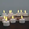 Control remoto temporizador bala electrónica pequeña lámpara de vela de té boda hogar iglesia cumpleaños confesión ambiente diseño