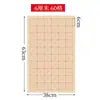 Papel quadriculado com bordas irregulares, Papel semi-cru para prática de caligrafia para iniciantes, Papel Xuan especificamente para caligrafia