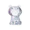 Lujo Ligero Colorido Juego de los Doce Zodíacos Adornos de Animales Sala de Estar Decoración Suave Cristal Mascota de Té Hecho a Mano Suministro Transfronterizo