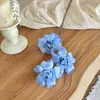 Rosa de 3 cabeças estilo Ins com pétalas viradas, flores artificiais para decorações de casamento, arranjos de rosas, flores falsas para decoração de casa e adereços de fotografia