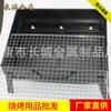 Grelha de Aço Inoxidável Quadrada sem Cabo para Churrasco Malha de Aço Inoxidável Galvanizado Grelha de Churrasco para Forno de Churrasco ao Ar Livre Conveniente Malha de Churrasco com Borda Envolvida