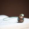 Llavero de Ballena Tallada en Sándalo Accesorios DIY Colgante para Collar de Teléfono Móvil Materiales y Accesorios para Colgar