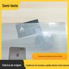Produção de Semi-Lentes Prateadas, Espelhos Semi-Transparentes de Acrílico, Painéis de Semi-Lentes de 10-30 Graus, Lentes Refletivas a Laser