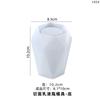 Molde de Cola de Cristal DIY Papoula Vários Porta-Canetas Caixa de Armazenamento Vaso para Suculentas Molde de Silicone Fonte Atacado