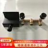 Torneira de banho de fonte termal toda em cobre interruptor de água fria e quente saída de cascata de alto fluxo para piscina de spa três furos para piscina de imersão