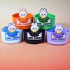 Venta Caliente Cubierta de Taza de Silicona de Dibujos Animados Goma Suave Conejo Lindo Anti-quemaduras Aislante Accesorios para Tazas Stanley Portavasos Fabricante Venta al por Mayor