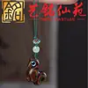 Cadena para Teléfono de Caballo Tang de Madera Arcoíris Talla de Madera Wenwan Colgante Adorno para Hombres y Mujeres Colgante de Madera para Bolso Regalo Sencillo
