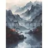 Amazon Cross-Border DIY Pintura Diamante Paisagem Jardim Cenário 5D Diamante Completo Sala de Estar Pintura Decorativa Novo Produto Fabricante Atacado