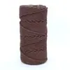 Cuerda de Cáñamo Colorida [Alto Valor Estético] 4.5mm Tejido a Mano Material de Decoración DIY Cuerda para Envolver Mesa de Café Cuerda de Amarre