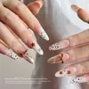 Accesorios Translucidos para Uñas con Moño Otoño e Invierno Populares Mezclados Año Nuevo Rojo Resina Moño Flotante Joyería con Diamantes Arte para Uñas