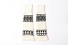 Calcetines Cálidos Retro Fair Isle para Otoño e Invierno Adelgazantes de Punto Grueso Calcetines Jk para Pantorrilla Leggings Ropa de Abrigo Botas de Nieve Calcetines Holgados
