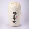 Bolsas de Algodón con Cáscara de Mandarina Xinhui, Bolsas de Almacenamiento a Prueba de Humedad para Cáscara de Mandarina, Bolsas de Algodón para Té