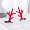 Atacado de fábrica enfeite de cabeça de Natal Papai Noel grampo de cabelo chifre clipe adulto acessórios grampo de cabelo infantil acessórios de cabelo