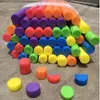 Entrenamiento para accesorios de juego golpeo a ciegas golpeo mutuo natación celebridad de internet varilla inflable de espuma de aire esponja marina sólida venda para los ojos varilla suave para