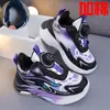 Novos Sapatos Infantis de Inverno com Plus Veludo para Treino, Corrida e Basquete, Sapatos Esportivos Antiderrapantes para Crianças Pequenas, Médias e Grandes, Modernos