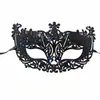 Halloween Natal Bola Carnaval Pó Dourado Raposa Oca Plástico Máscara de Maquiagem Meio Rosto Máscara Veneziana
