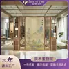 Novo Armário de Entrada Estilo Chinês para Apartamentos Pequenos para Bloquear a Porta de Entrada, Tela Divisória para Porta de Casa, Rack de Armazenamento para Sala de Estar