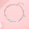 Pulsera Dinámica y Brillante de Mariposa para Niñas, Alto Valor Estético, Lujo Ligero, de Nicho, Exquisita, Diseño Único, Accesorio Versátil para el Día a Día