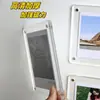 Portatarjetas Acrílico Magnético Transparente Imán para Refrigerador Marco de Fotos Pared de Fotos DIY Marco para Exhibición de Tarjetas Fotográficas