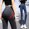 Calças pretas femininas novas calças Barbie jeans petite jeans stretch slim fit leggings de controle abdominal feminino calças de yoga
