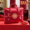 Bolsa de almacenamiento de cuatro piezas bolsa festiva para dote bolsa para empaquetar edredón de verano bolsa a prueba de polvo para edredón de aire acondicionado bolsa tote para regalo de celebración de boda