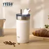Tyeso Nueva Taza de Café Gran Capacidad Acero Inoxidable 304 Aislamiento Térmico Taza Fría Portátil para Exteriores Taza de Coche