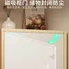 Gabinete pequeño de almacenamiento Gabinete de almacenamiento de pared para sala de estar, dormitorio con puerta Gabinete de pared pequeño y estrecho Estante de almacenamiento de piso