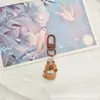 Chaveiro Fofo de Capivara Capivara Pingente Desenho Animado Fofo Pingente para Casal Melhor Amigo Acessório de Mochila Presente