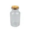 Botella de Empaque Flotante de Caramelo y Fruta Seca de Gran Diámetro Lista para Usar del Fabricante Tarro de Plástico de Grado Alimenticio con Corcho de Boca Ancha para Té y Productos Secos