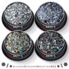 Polvo de glitter + lentejuelas pequeñas mixtas + tiras de filamento tipo cebolla traje mixto de joyería para uñas material epoxi para esmalte de uñas