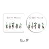 Regalo Negocio Posavasos Absorbente de Tierra de Diatomeas Natural Barro de Diatomeas Japonés Antideslizante Aislamiento Térmico Posavasos de Té Nuevo Patrón