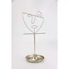 Estante de Metal Nuevo para Joyería Transfronterizo Cara de Nicho Accesorios de Exhibición de Joyería de Gama Alta Estante de Almacenamiento para Collares y Pendientes