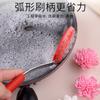 Artefacto Cepillo Lavavajillas Doméstico Cepillo para Sartenes Antiadherentes Cepillo de Limpieza de Silicona de Mango Largo Cepillo para Lavavajillas Doméstico de Cocina Colgable
