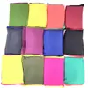 Bolsa de Compras para Supermercado Portátil de Bolsillo Mediana con Cordón Bolsa de Almacenamiento Bolso de Mano Color Sólido de Moda